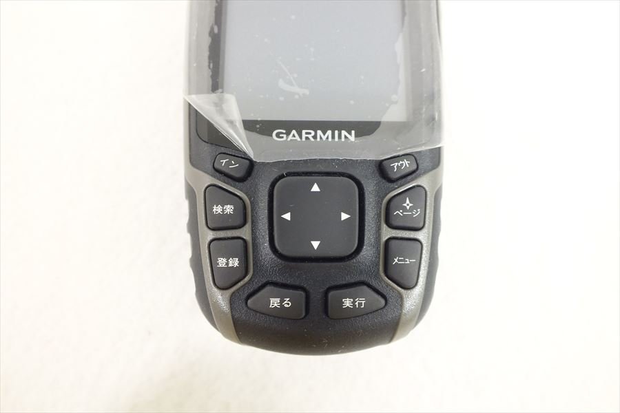 □ GARMIN 62SJ GPSMAP ハンディGPS 取扱説明書有り 元箱付き 中古 現状品