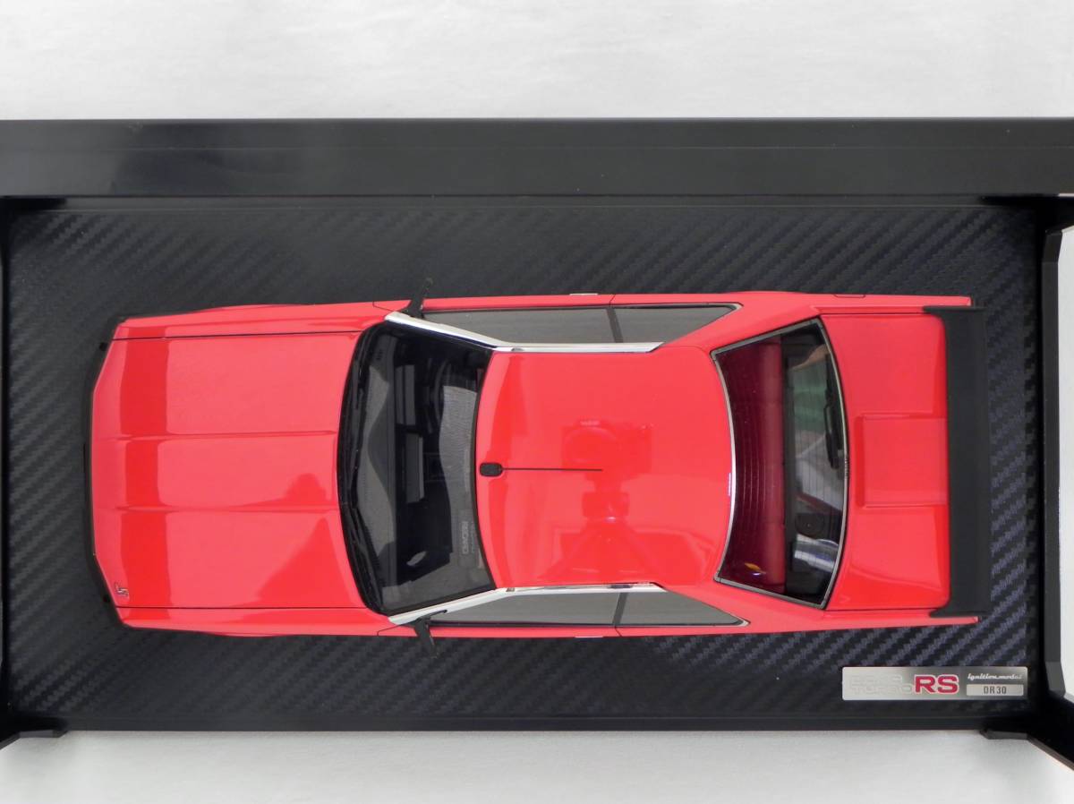 IG 0987 1/18 Nissan Skyline 2000 RS-Turbo (R30) Red/Silver 