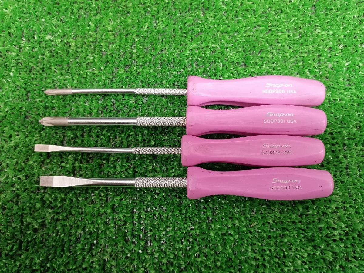 中古品 スナップオン Snap-on パープルグリップ ミニドライバー