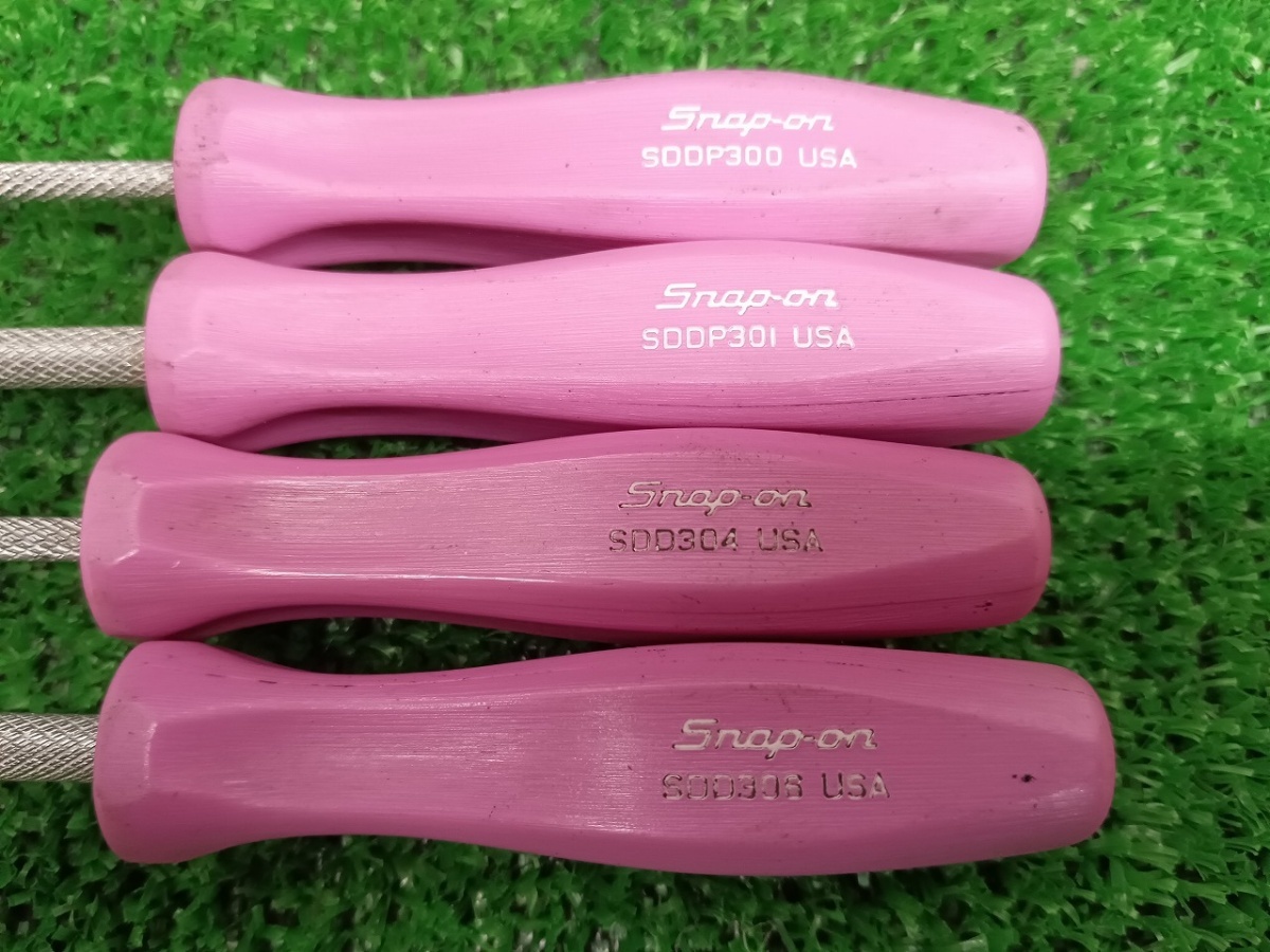中古品 スナップオン Snap-on パープルグリップ ミニドライバー