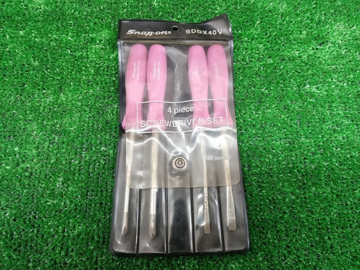 中古品 スナップオン Snap-on パープルグリップ ミニドライバー