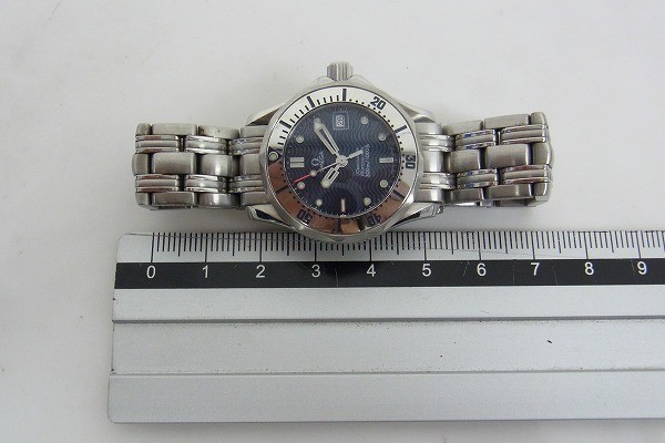 C038 ◎ OMEGA オメガ SEAMASTER シーマスター レディース クォーツ