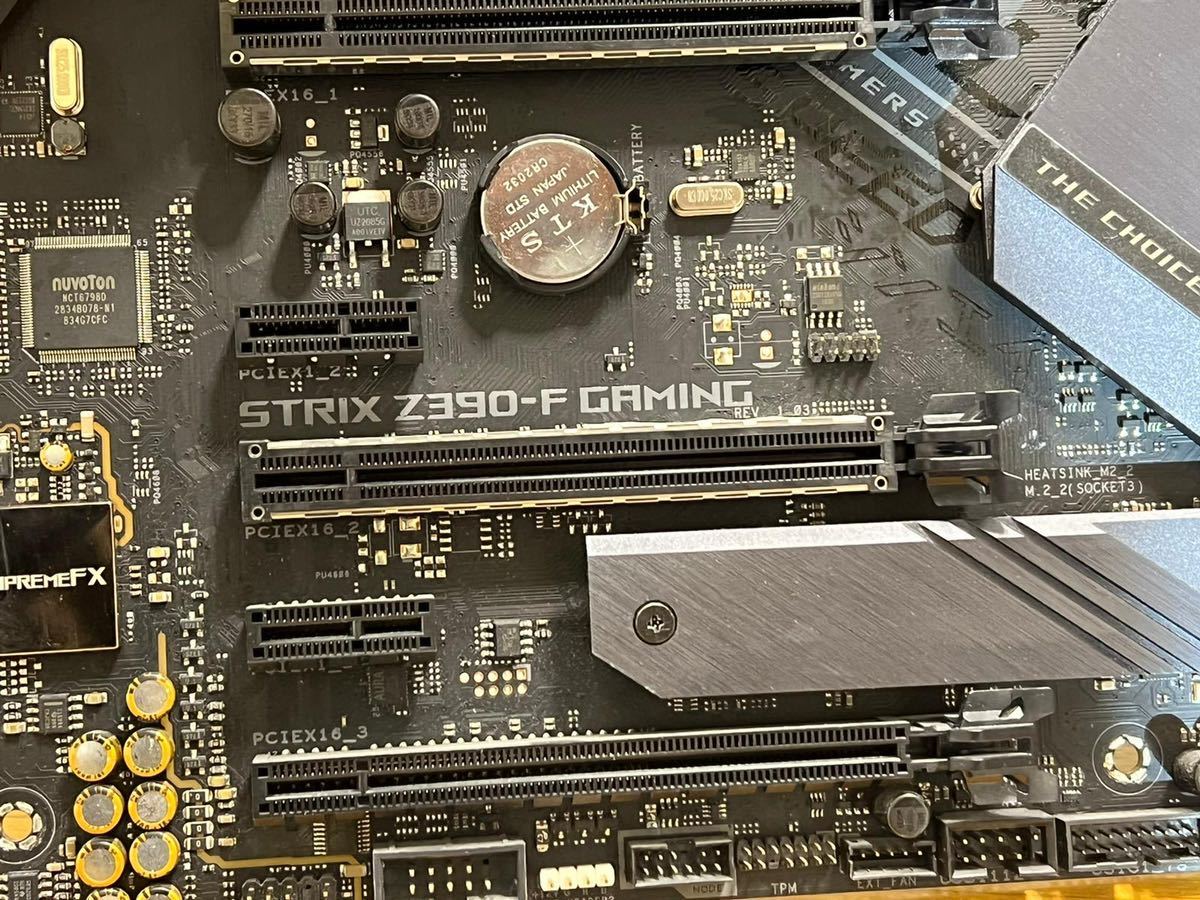 STRIX Z390-F ROG STRIX GAMING ASUS ATXマザーボード Core i9 i9 