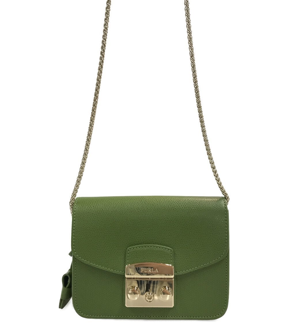 美品 フルラ ミニショルダーバッグ 斜め掛け レディース FURLA