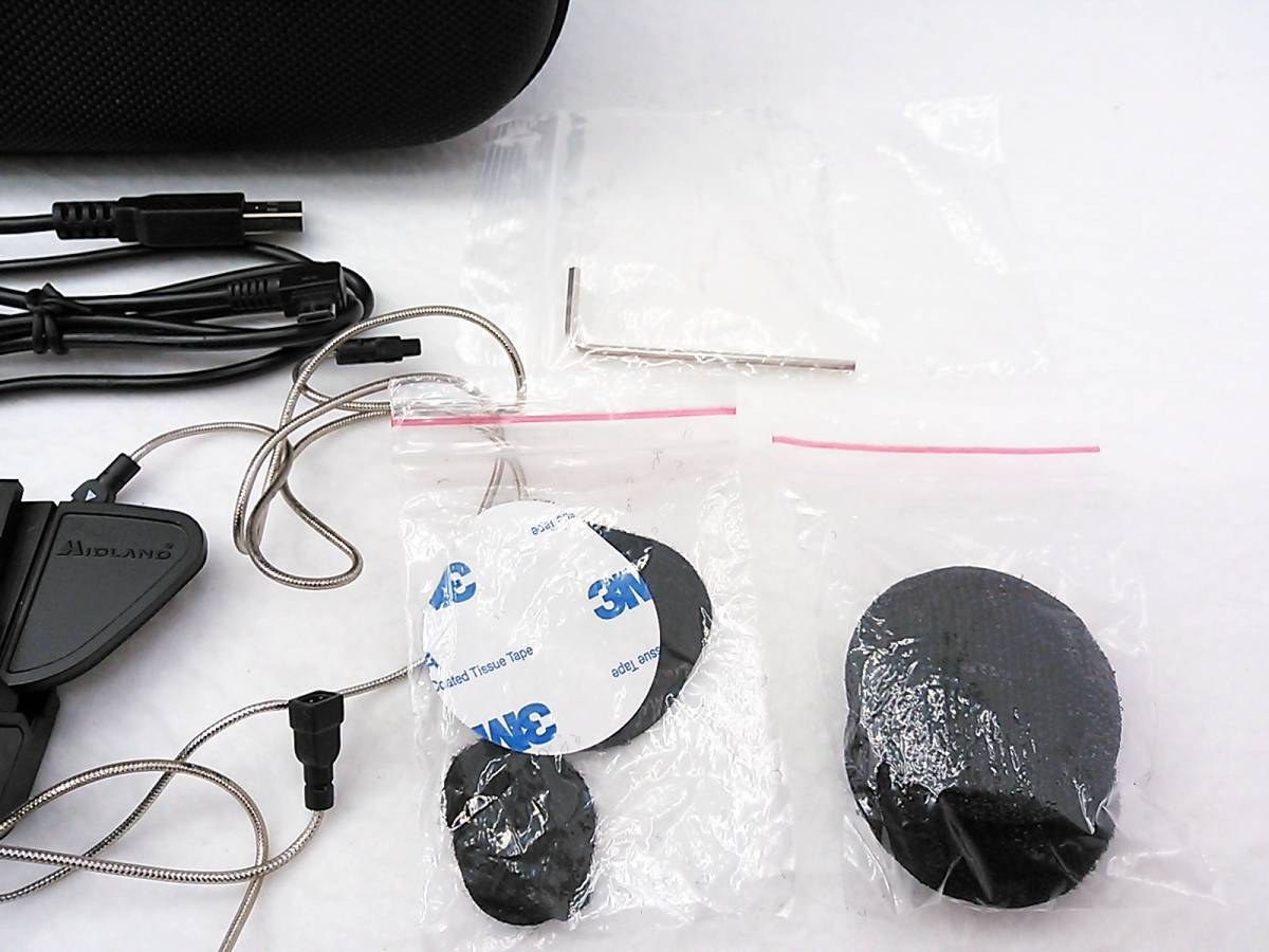 BT MIDLAND バイク用 Bluetooth インターカム シングル R1 Advanced