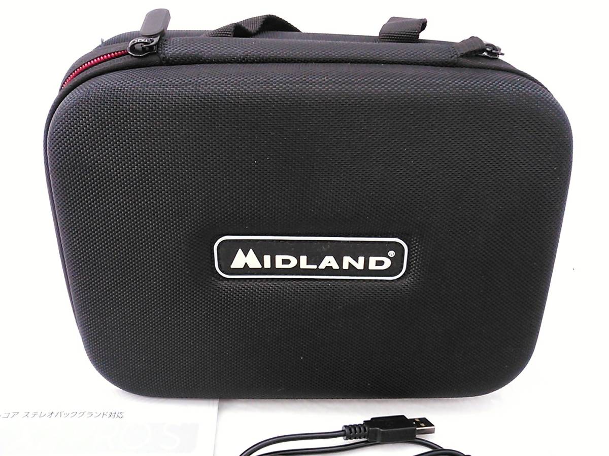 BT MIDLAND バイク用 Bluetooth インターカム シングル R1 Advanced