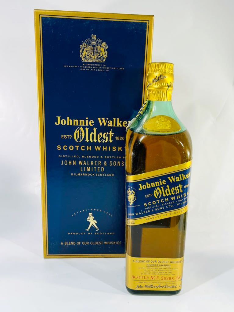 萬】初出し 未開栓 古酒 Johnnie Walker Oldest/ジョニーウォーカー