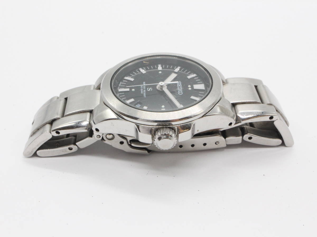 SEIKO セイコー】 SUS デイト 7N32-0B70 クォーツ/QZ メンズ 
