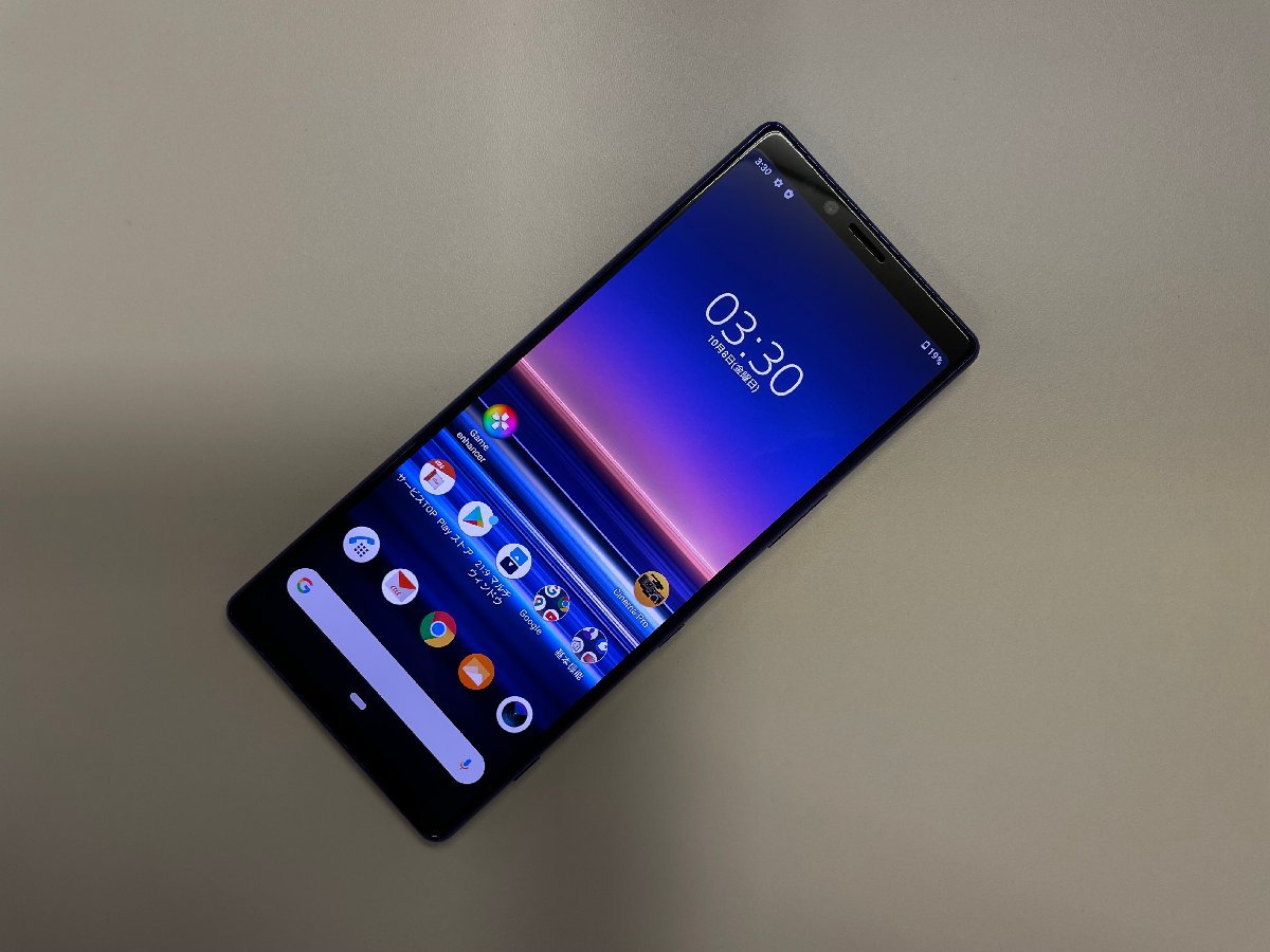 Xperia SOV40 0 au | SONY [パープル] パープル 本体 スマートフォン