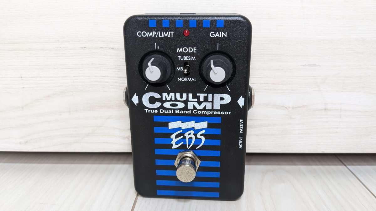 ジャンク【EBS イービーエス】MULTI COMP ベースエフェクター EBS COMP