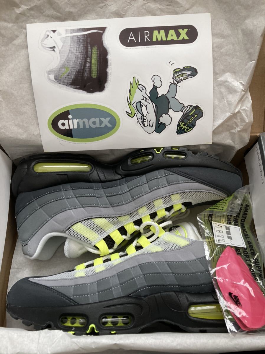 【送料無料】新品 US11 29cm NIKE AIR MAX 95 OG NEON YELLOW エア マックス 95 ネオン イエロー 2020年 イエローグラデ 復刻 CT1689-001