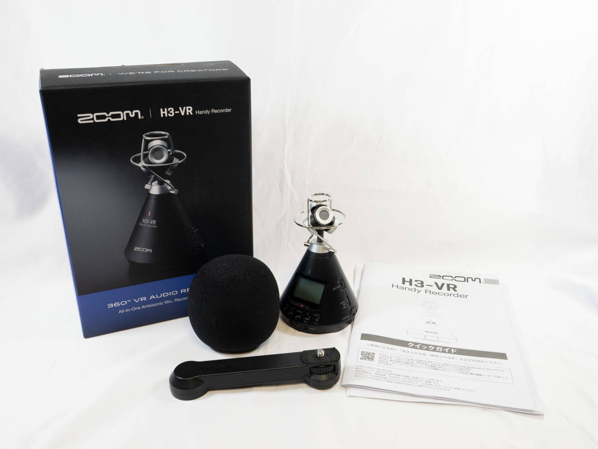 送料無料】ZOOM H3-VR 360度 VRハンディレコーダー ICレコーダー