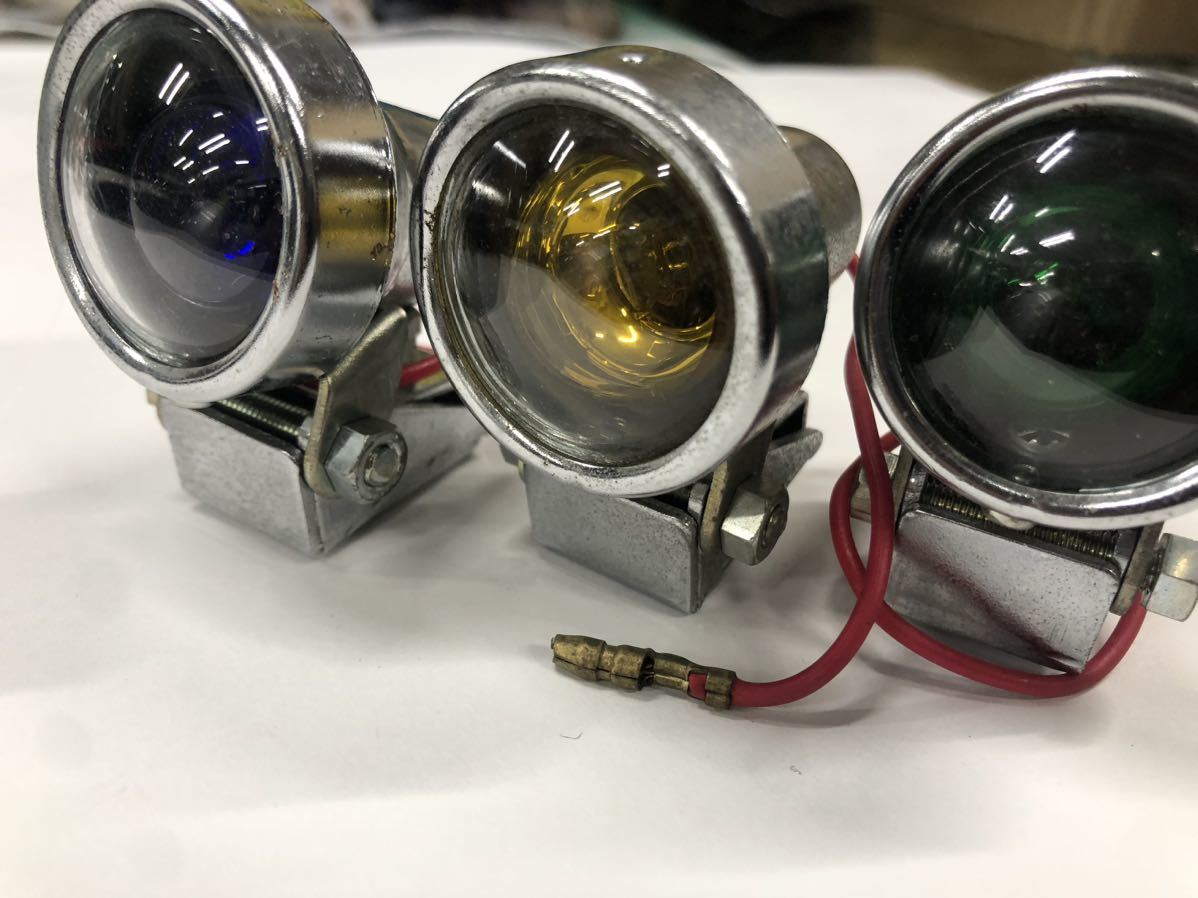 ミニランプ 当時物 旧車 丸型 ポニーランプ 緑色 緑 2cm グリーン丸型