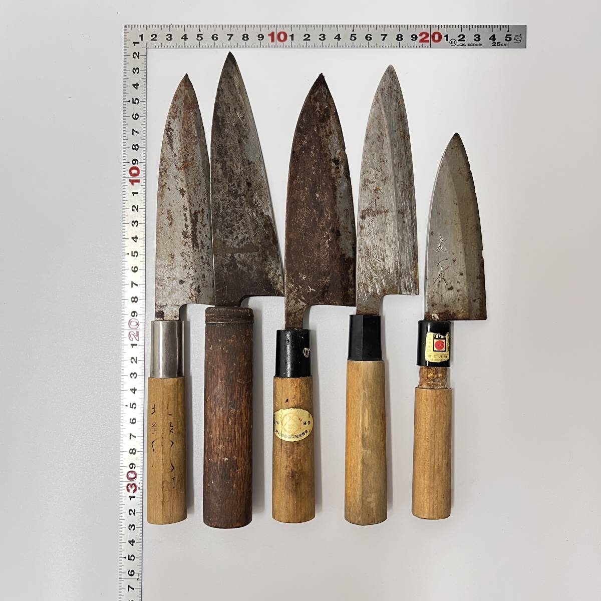 ジャンク品 セット 包丁 正元 杉本 木屋 SS】包丁まとめて19点 在銘刻