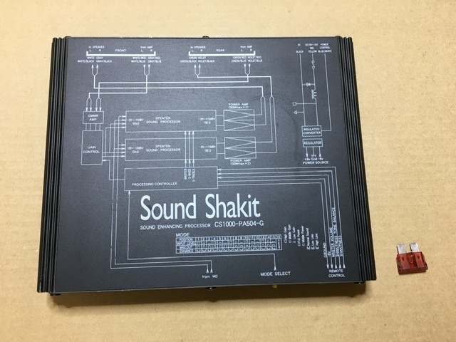 サウンド シャキット 未テストジャンク 仕入品 CS1000-PA504-G