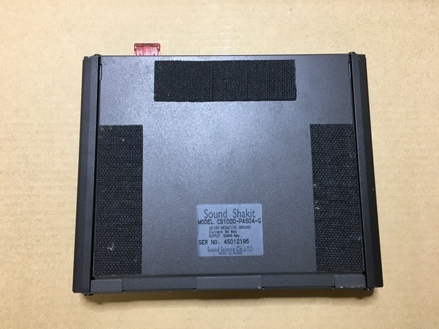 サウンド シャキット 未テストジャンク 仕入品 CS1000-PA504-G
