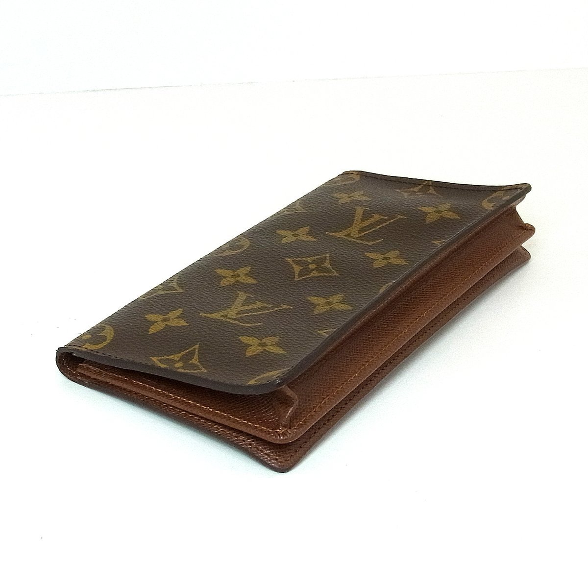 モノグラム LOUIS ポルト クレディ ルイヴィトン VUITTON 長財布