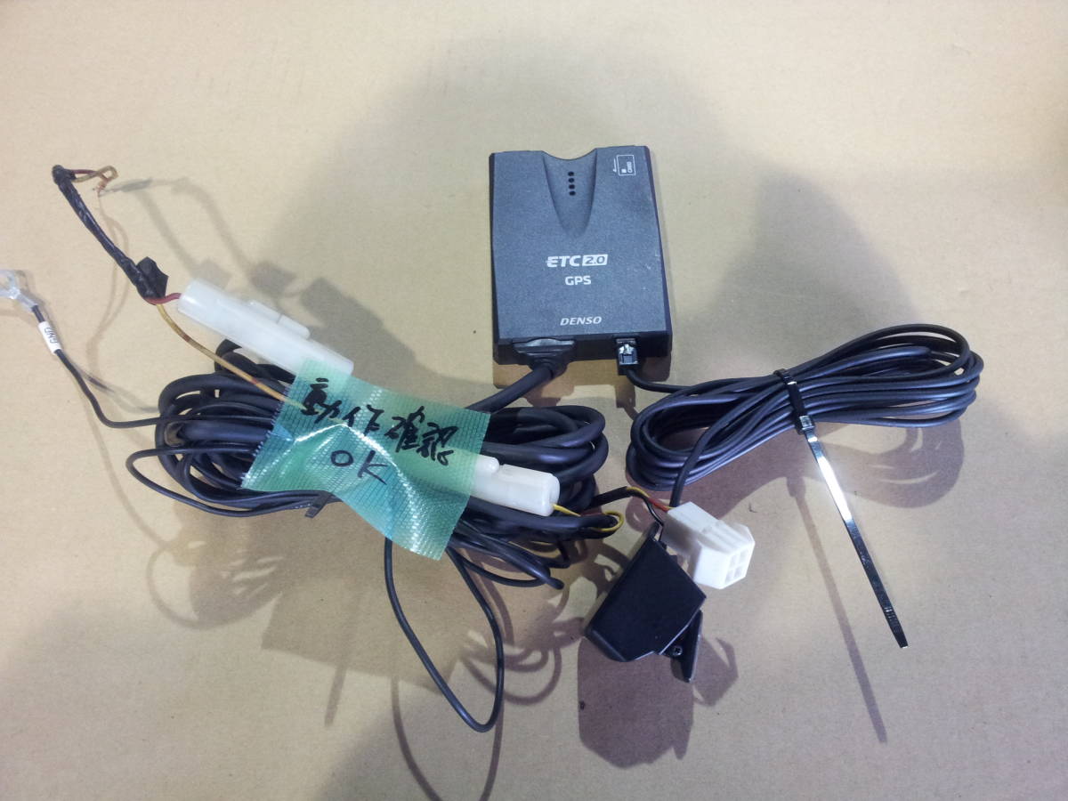 DENSO デンソー GPS ETC2.0 車載器 ○動作確認済○ R4-12-9 ETC2.0
