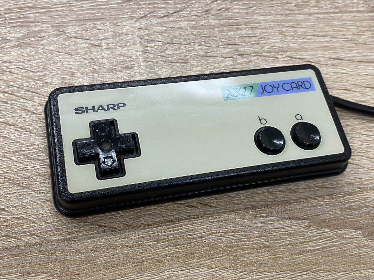 SHARP X1 JOY CARD ジョイカード コントローラー CZ-8NJ1 シャープ