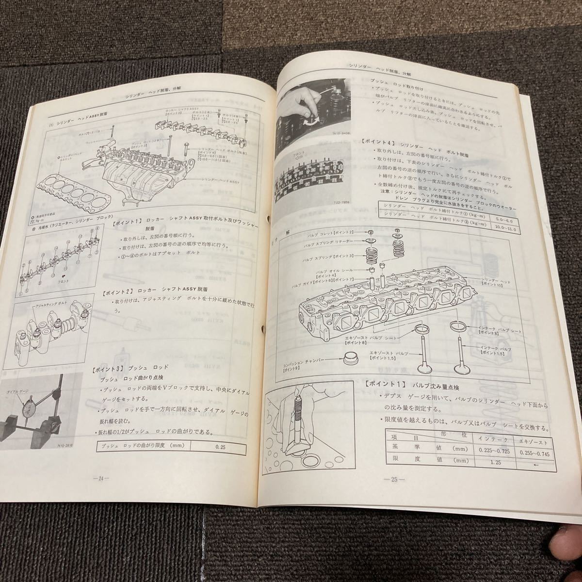 TD42型ディーゼルエンジン 整備要領書 フォークリフト用 日産 F05型