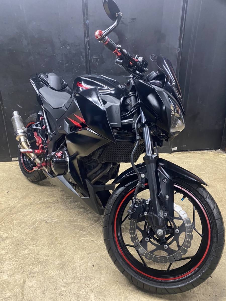 ピカピカページ カワサキ Z250 ER250C 40289㎞ エンジン実働 250㏄ 通勤・通学などに