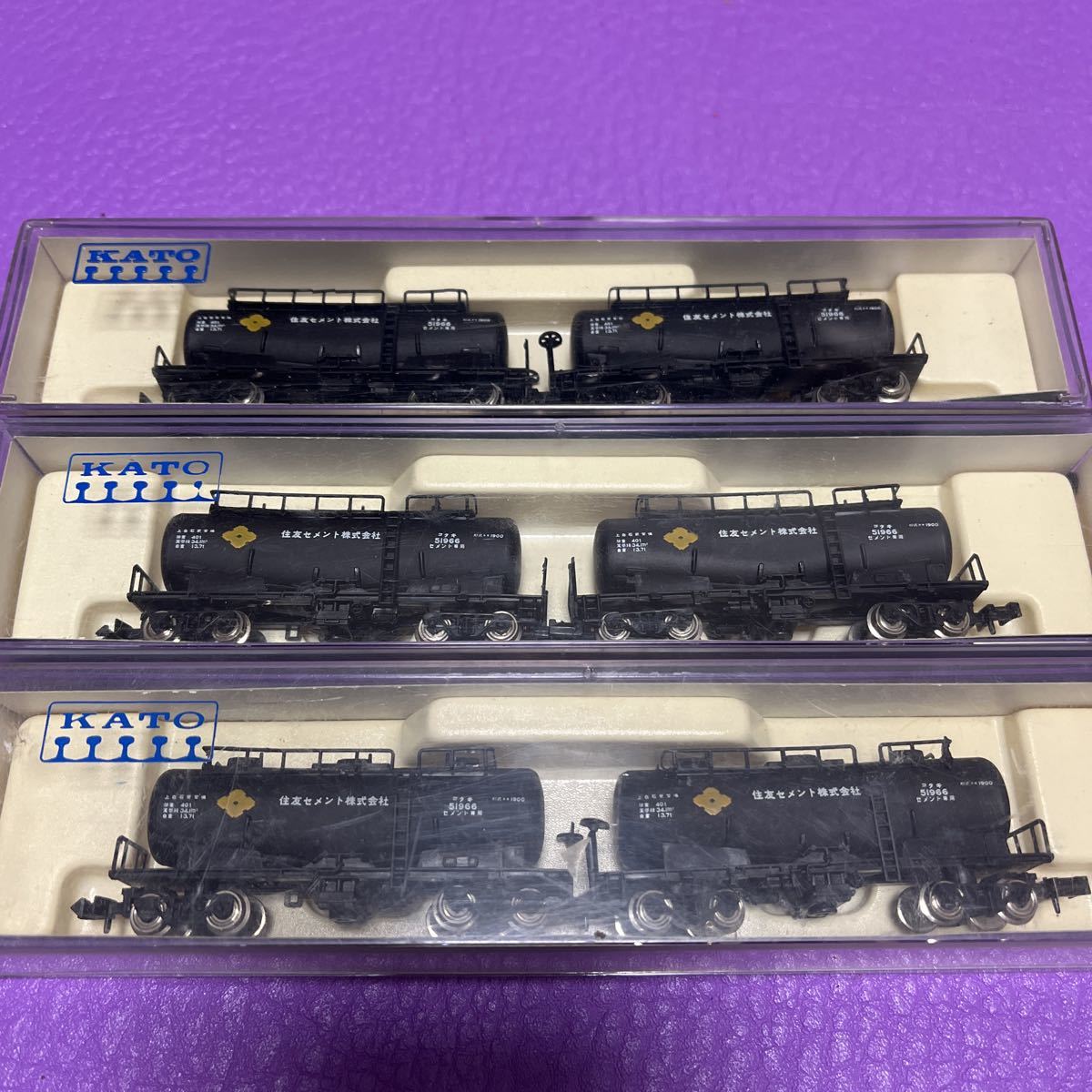 カトー 住友セメント株式会社 タキ 1900 貨物列車 Nゲージ コタキ51966