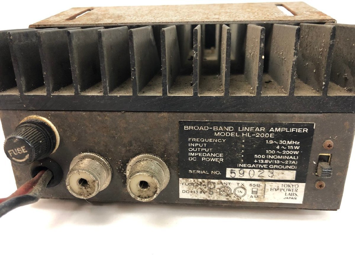 HL-200E 東京ハイパワー Yahoo!オークション リニアアンプ TOKYO - HY