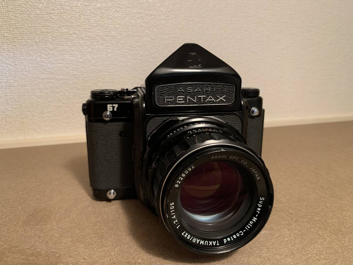 PENTAX 67 super-Multi-Coated TAKUMAR 6x7 1:2.4 ⁄105 Pentax 0