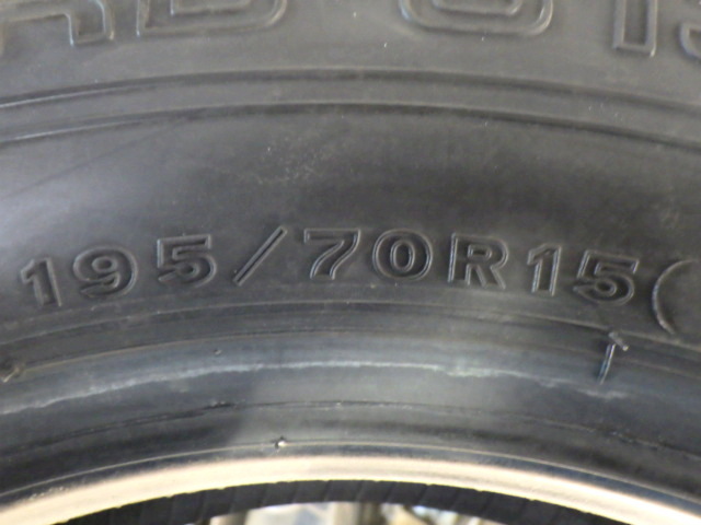 【M213】K811209送料無料・代引き可　店頭受取可2018年製造 約8部山 ◆BS RD613 STEEL◆195/70R15　106-104LT◆4本 | SUUMOリクソーレVIII Ａ((株)エム・ジェイホーム湖南店提供 容量：30～60kg 野辺山の家」お引渡し 入手