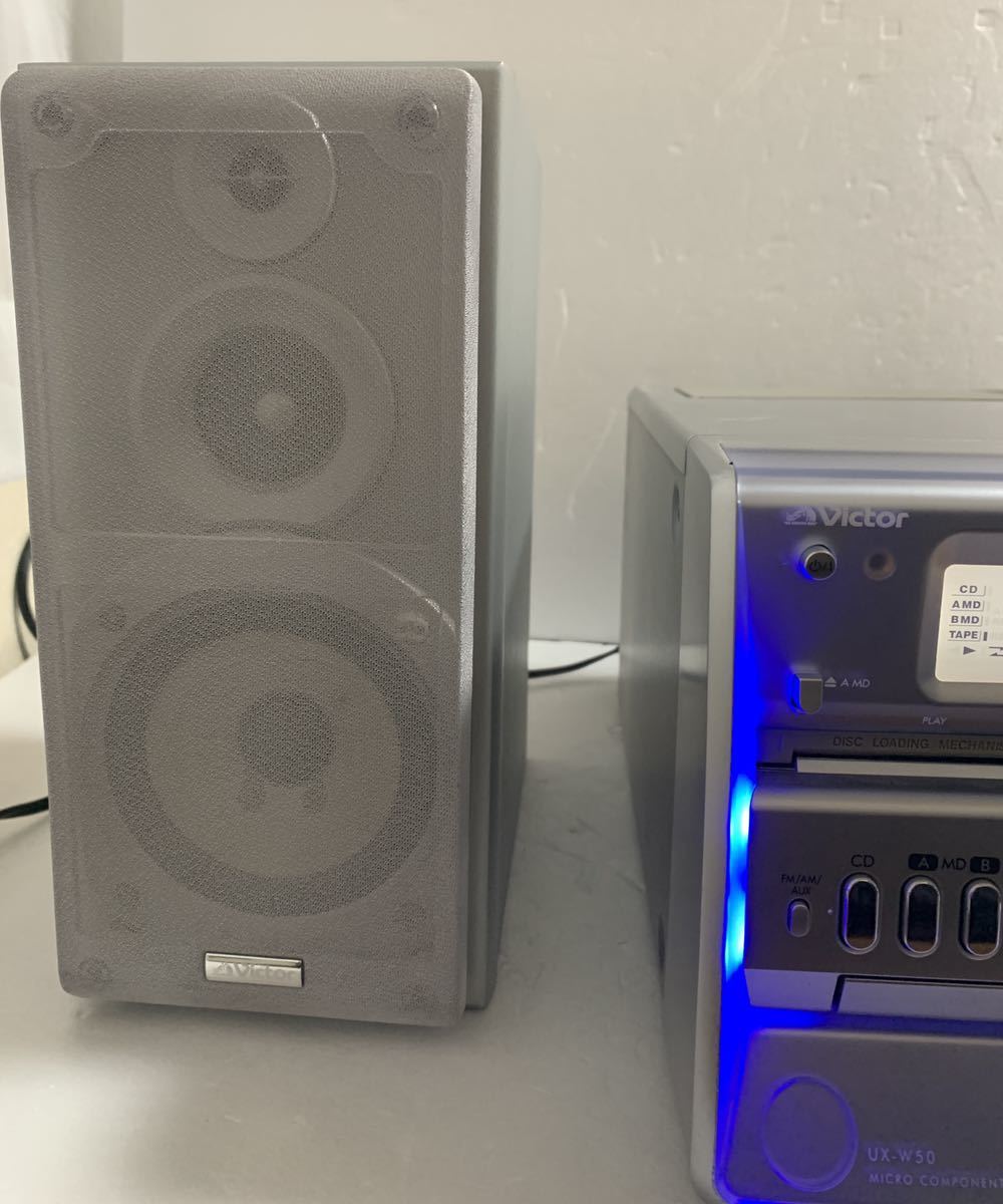希少 VictorCD MDシステムコンポ 本体 スピーカー ペア