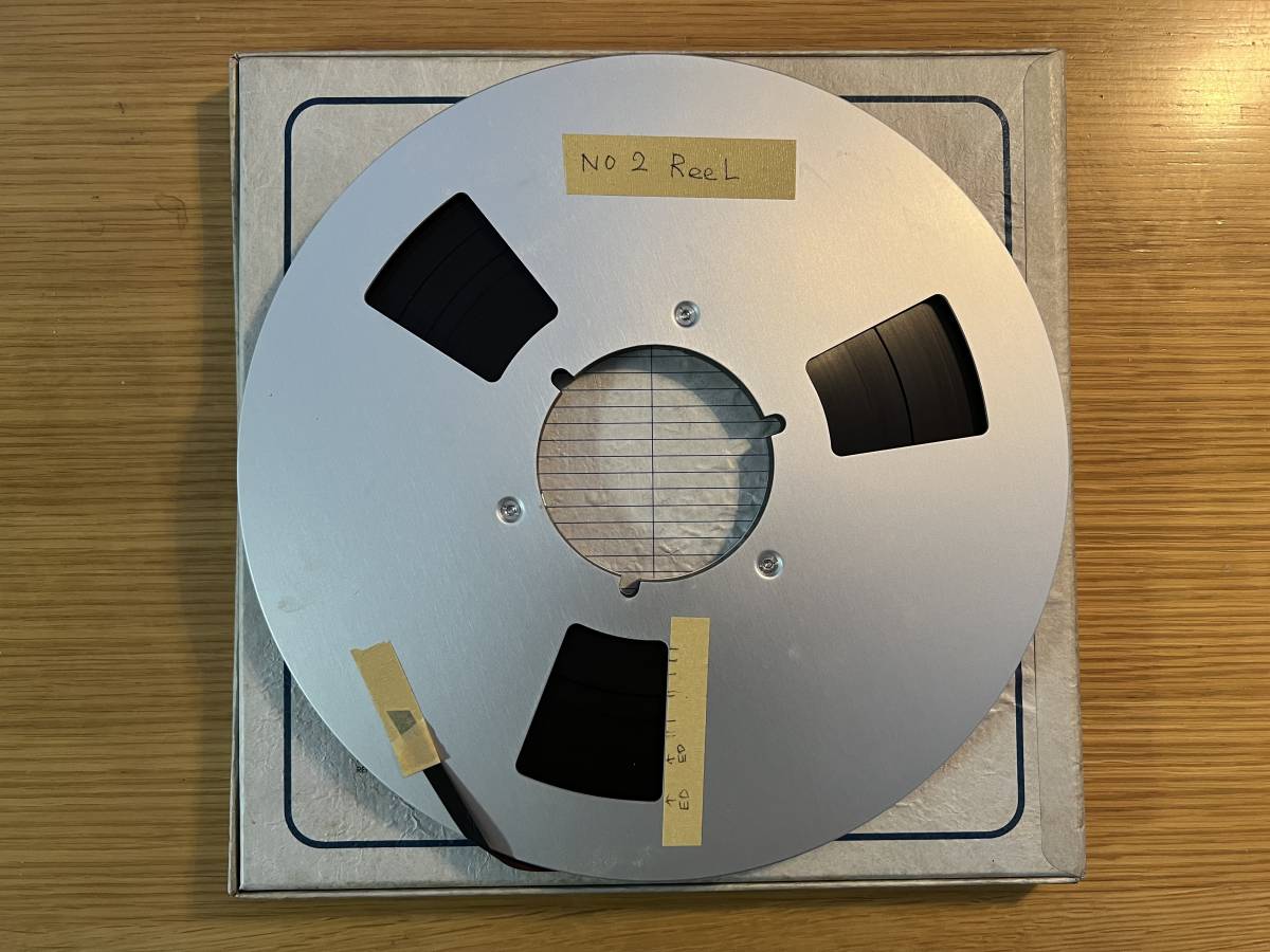 AMPEX 456 10号リール中古テープ 中古リール1本 2 スタジオ放出