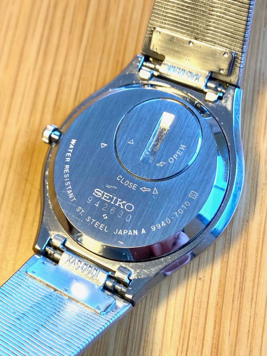 吉章‼️‼️ SEIKO 1979年 レアモデル GRAND QUARTZ ブラックオニキス 9940