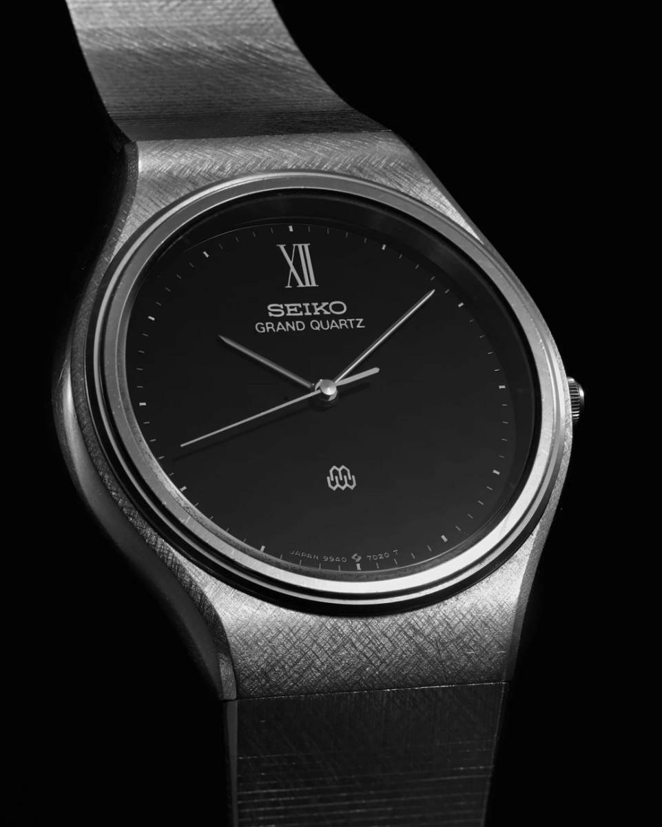 SEIKO 1979年 レアモデル GRAND QUARTZ ブラックオニキス 9940 