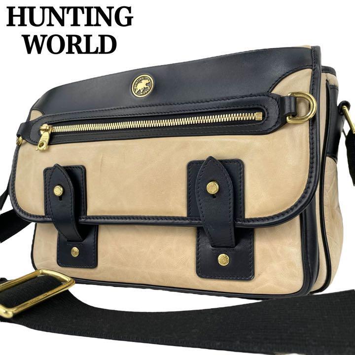 HUNTING WORLD ハンティングワールド ショルダーバッグ メッセンジャー