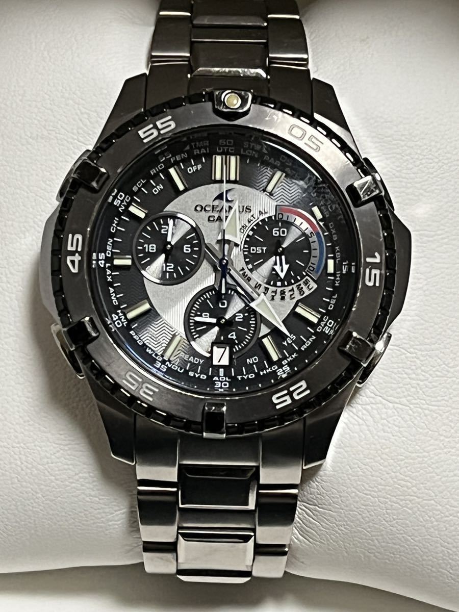 希少 カシオ オシアナス カシャロ OCW-P500TDJ-1A2JF OCEANUS 