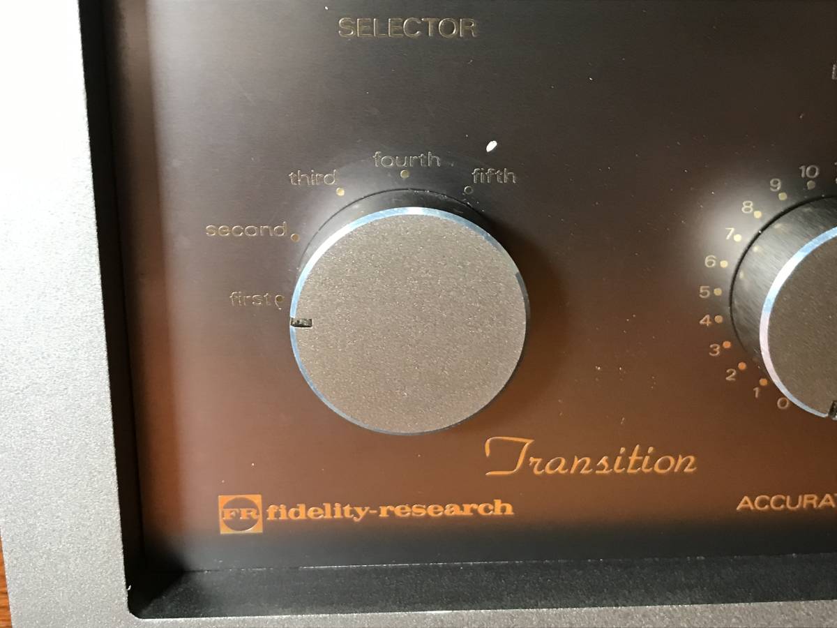 Fidelity Research（FR） AS-1 パッシププリアンプ（セレクター付き