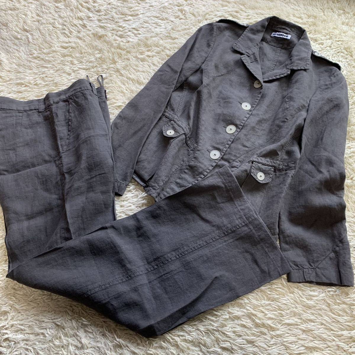 ジルサンダー セットアップ JIL SANDER パンツスーツ ジャケット 