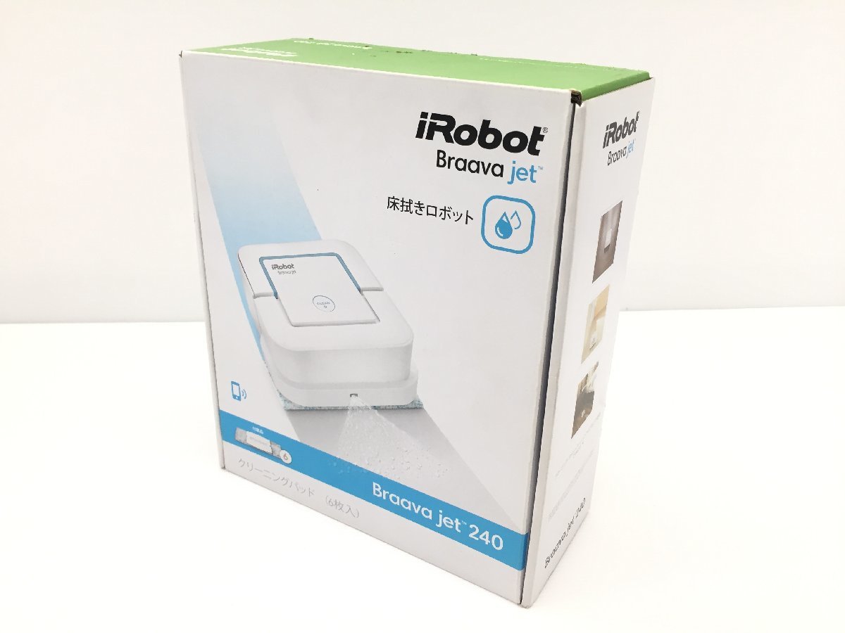 ✨新品未使用品iRobot ブラーバジェット240✨ 未使用 iRobot Braava jet 240 アイロボット ブラーバ ジェット240 お