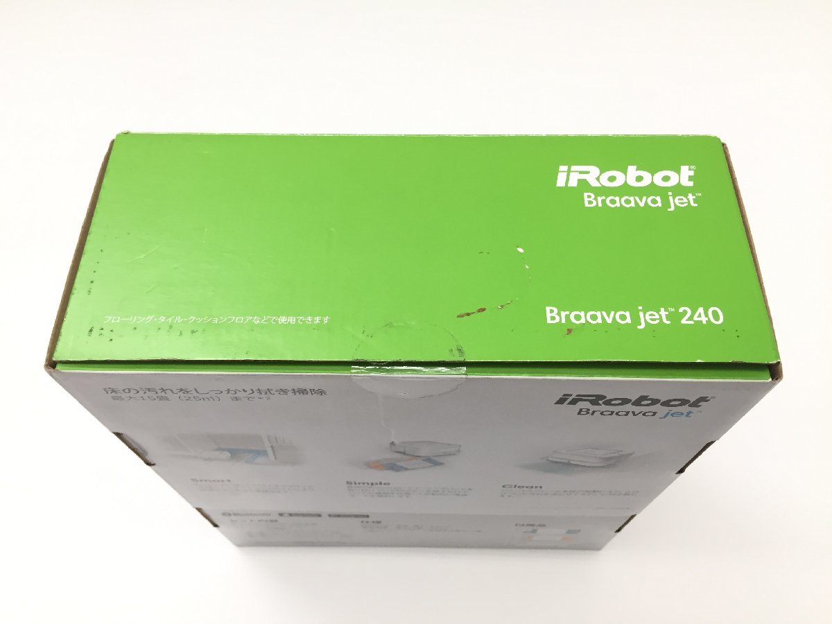 未使用 iRobot Braava jet 240 アイロボット ブラーバ ジェット240 お