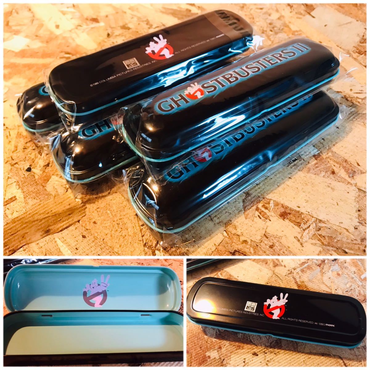 89' vintage Ghostbusters 缶ペンケース×4 ビンテージゴースト