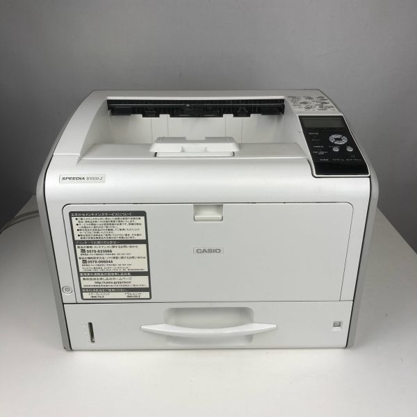 本物保証，HOT 総カウンター11518枚 CASIO A3対応 モノクロページプリンタ SPEEDIA B9500-Z 2212091(カシオ計算機)｜売買されたオークション情報、yahooの商品情報をアーカイブ公開 - オークファン カシオ計算機
