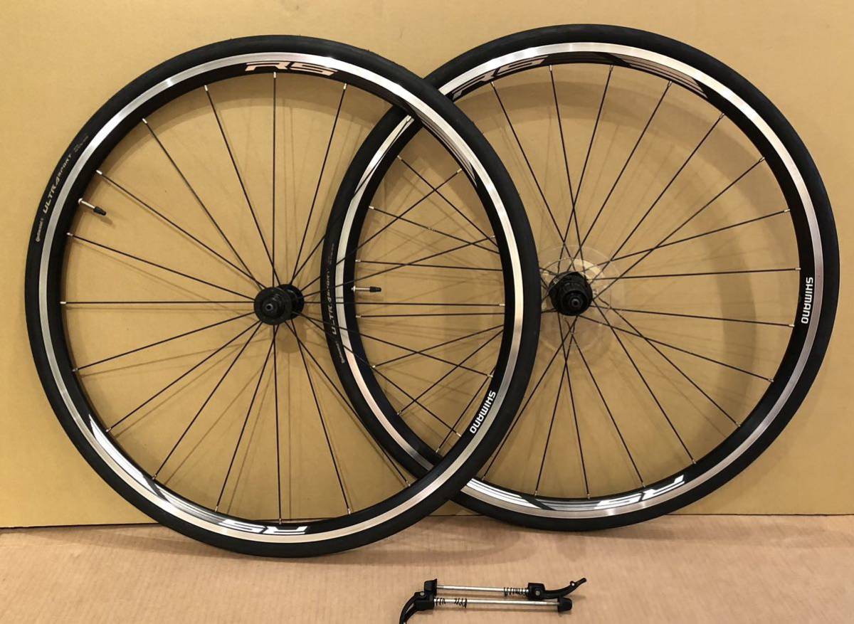 激安！シマノ前後ホイールセット WH-RS010 SHIMANO @@11S対応ホイール