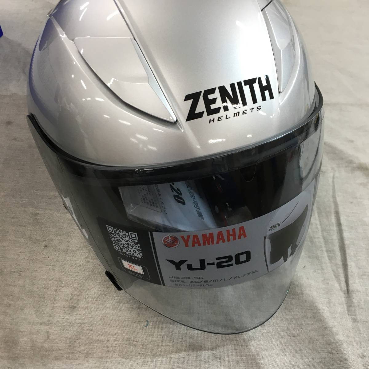 未使用 XLサイズ ZENITH YJ-20 （YAMAHA ZENITH ジェットヘルメットYJ-20）