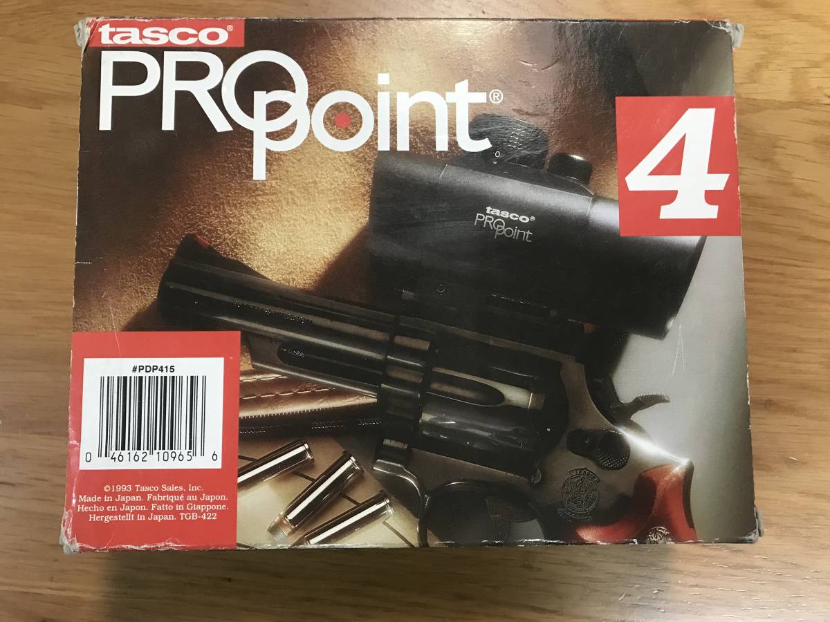 Tasco ProPoint Plus PDP4ドットサイト Tasco: Pro Point PDP4 レッドダットサイト カスタム品 Tasco ProPoint