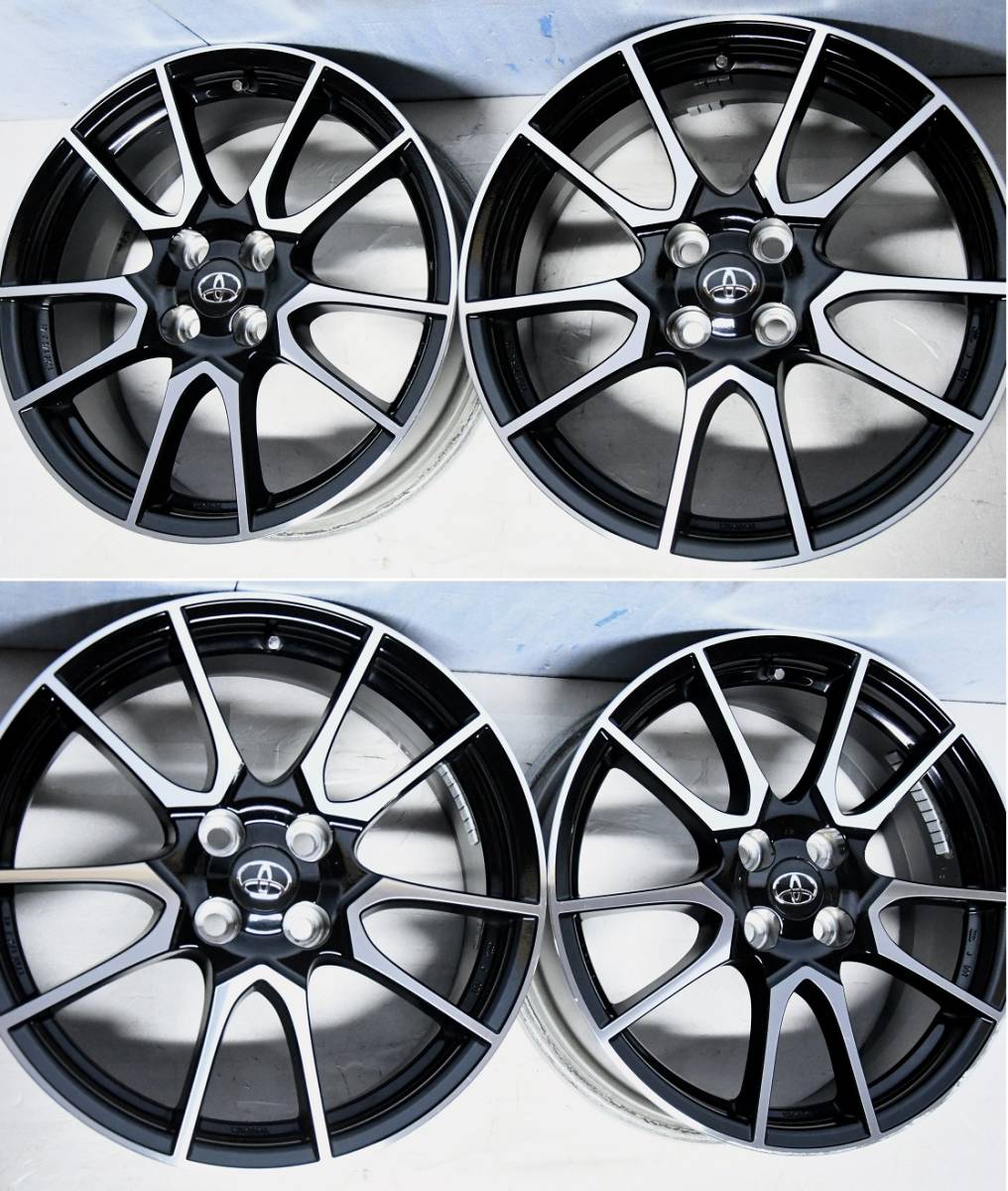 NHP10 アクア G's 純正 17インチ 6.5J 4H-100 +41 4本 トヨタ Gs NHP10 アクア G's 純正 17インチ 6.5J 4H-100 +41 4本 トヨタ Gs