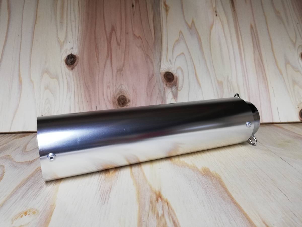 定番人気，HOT エンデ サイレンサー 銀&times;メッキ ５０ ８/ 汎用 マフラー 筒型ゼファー&Chi; ZRX400バリオスCB400SFインパルスXJR400ホーネット(マフラー)｜売買されたオークション情報、yahooの商品情報をアー その他