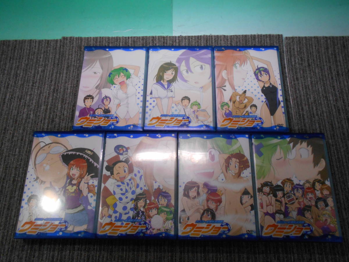 SOキ12-64【中古品】 アニメDVD ケンコー全裸系水泳部 ウミショー 全7 