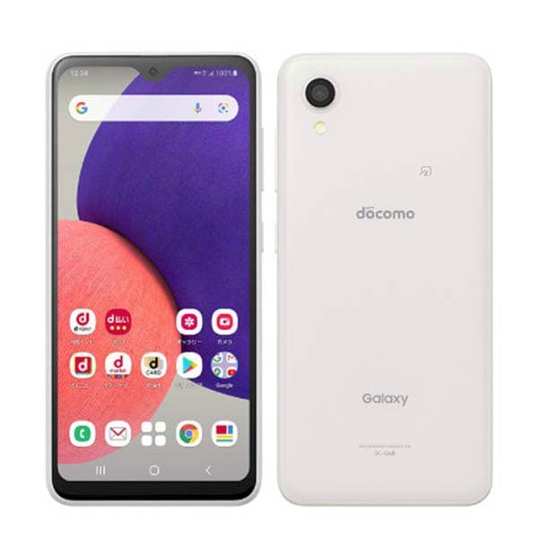 10%OFFクーポン ほぼ新品 SC-56B Galaxy A22 5G ホワイト 中古 SIM