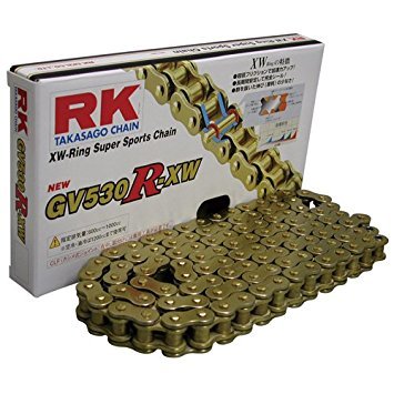 RKチェーン GV530R-XW-110L ゴールド
