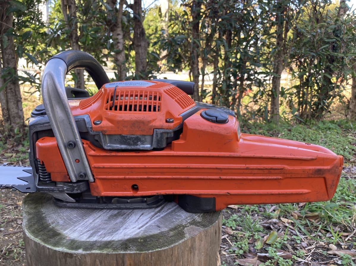 Husqvarna ハスクバーナ 560XP 中古 60cc ハイパワーエンジン 